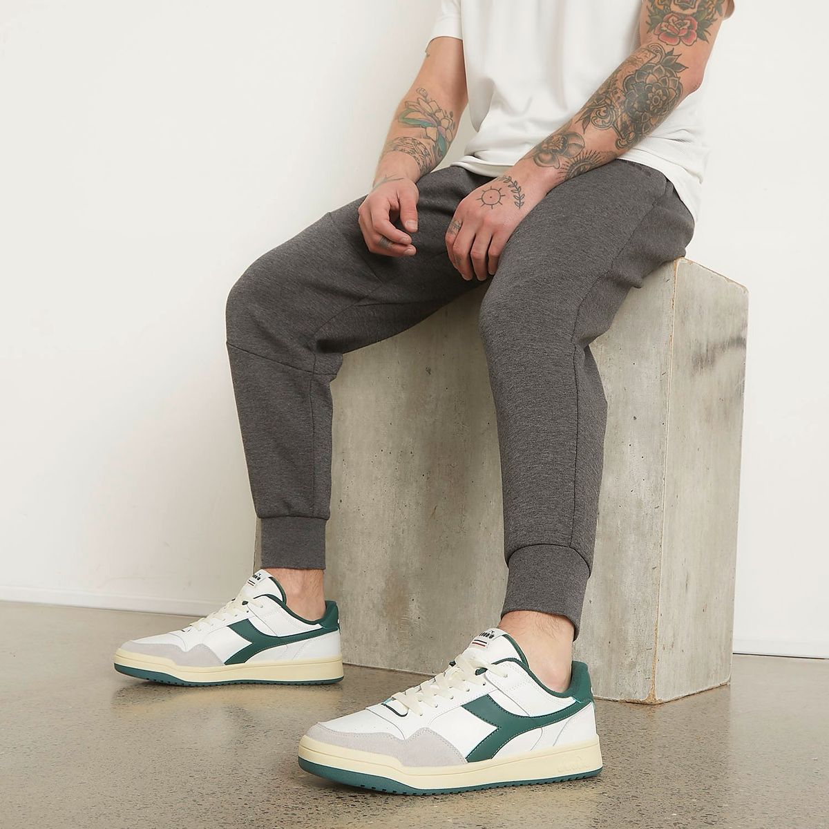 DIADORA - Zapatilla Urbanas Diadora Hombre Verde