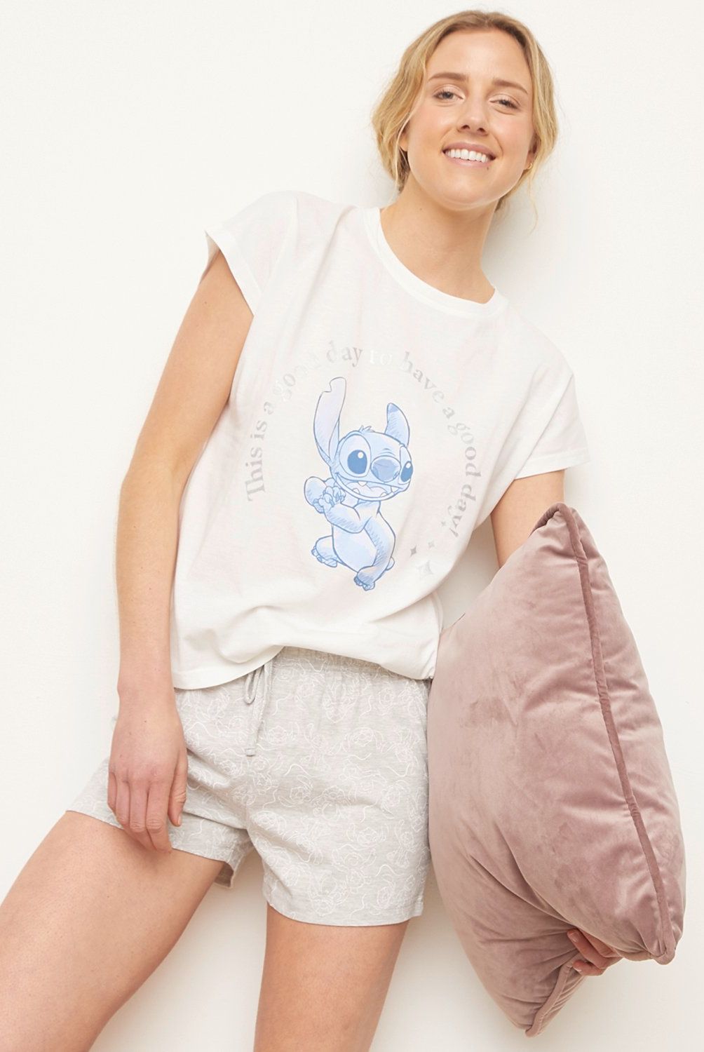 DISNEY - Pijama Algodón Mujer Disney