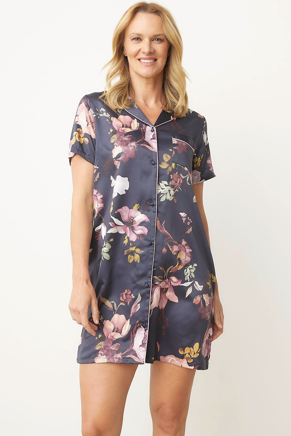 S COCCI - Camisa de Dormir Manga Corta Mujer S Cocci