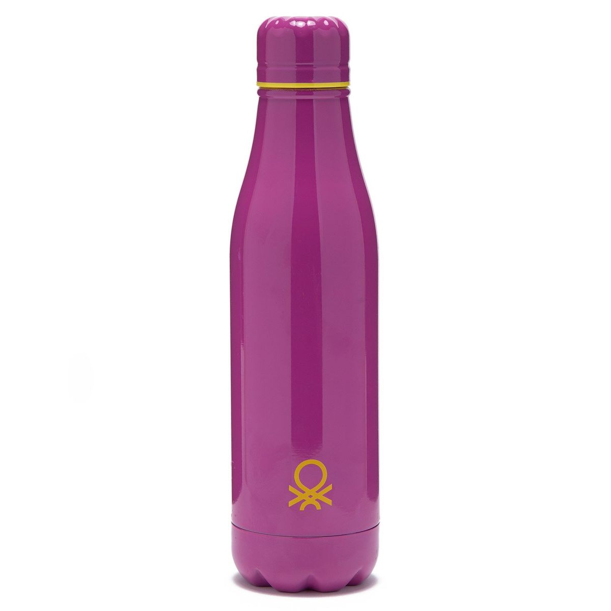 BENETTON - Botella De Agua 500 Ml Brillante Acero Inoxidable Benetton