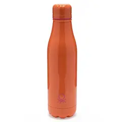 BENETTON - Botella De Agua 500 Ml Brillante Acero Inoxidable