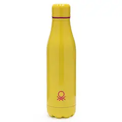 BENETTON - Botella De Agua 500 Ml Brillante Acero Inoxidable