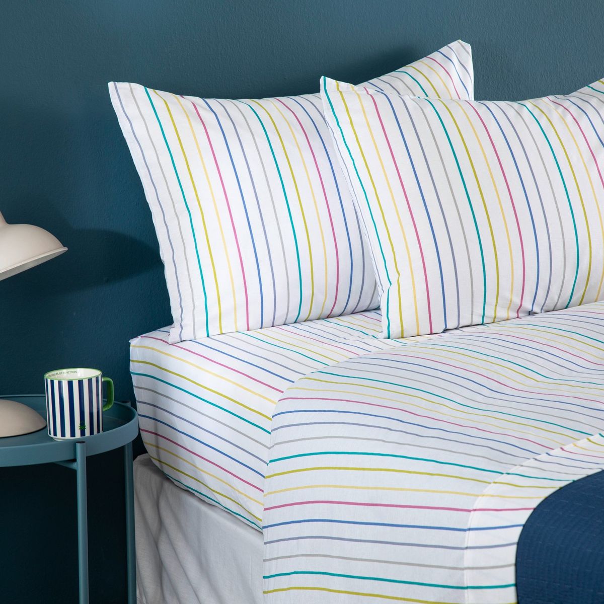 BENETTON - Sábana 100% Algodón 180 Hilos Benetton