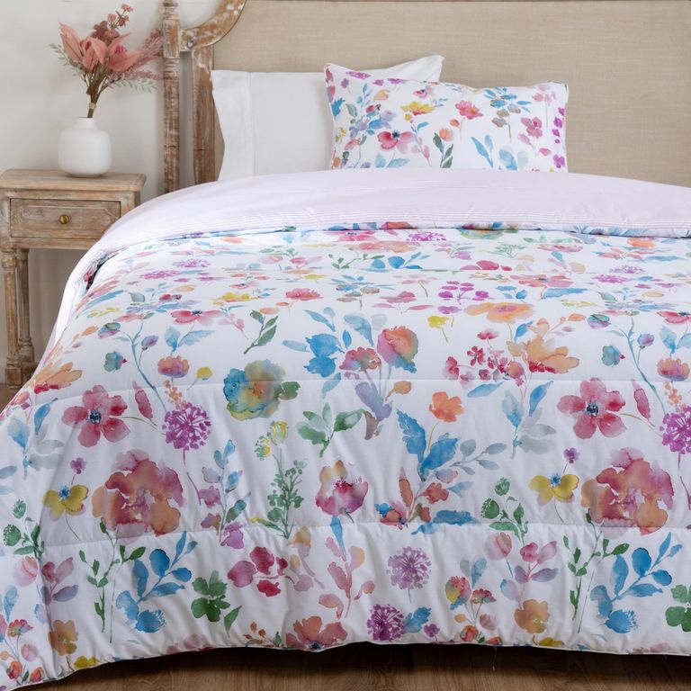 Plumón Estampado Reversible Fran