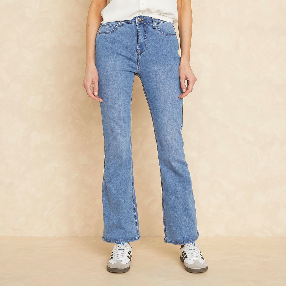 APOLOGY - Jeans Flare Tiro Medio Mujer Apology