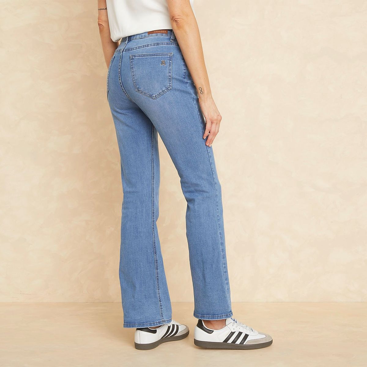 APOLOGY - Jeans Flare Tiro Medio Mujer Apology