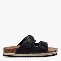 Sandalia Casuales Mujer Negras