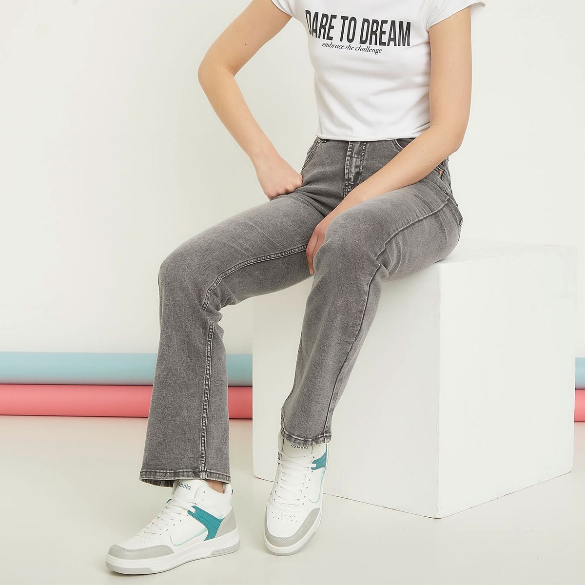 SYBILLA - Zapatilla Urbana Blanca Mujer Sybilla