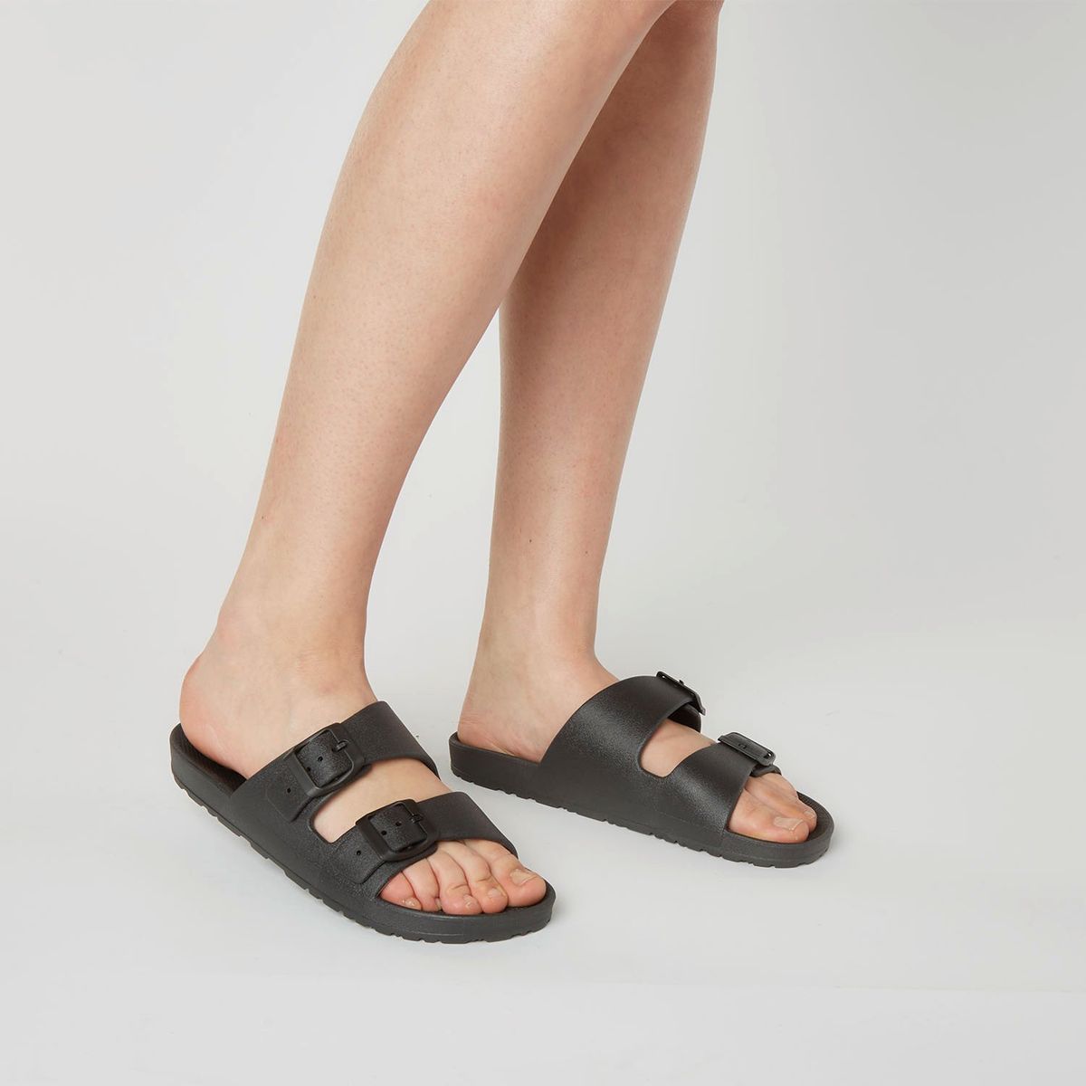 SYBILLA - Hawaianas Mujer Negro Sybilla