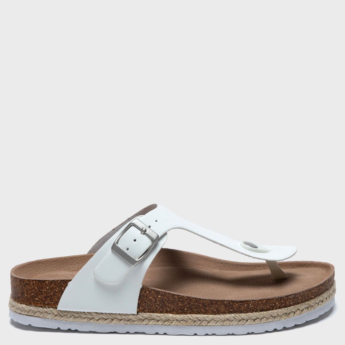 SYBILLA - Sandalia Casual Mujer Sybilla Blancas