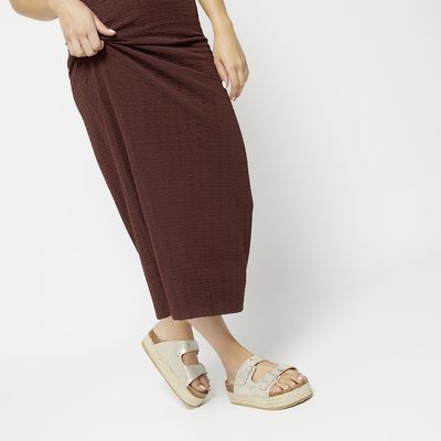 Imagen 2 del producto Sandalia de Plataforma con Hebillas para Mujer