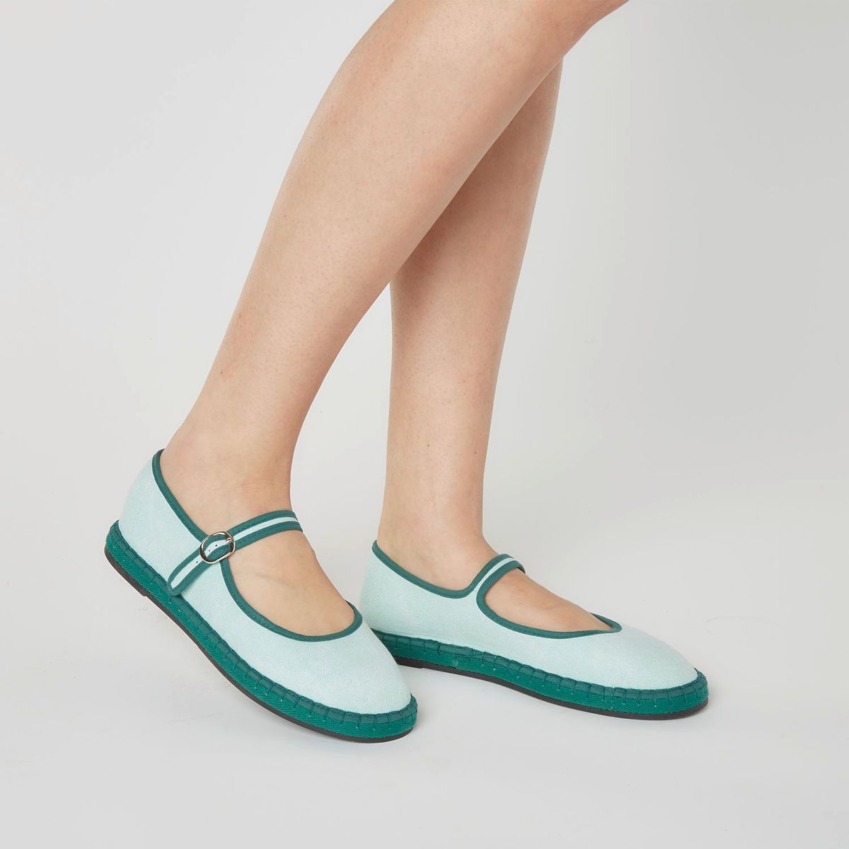 SYBILLA - Ballerina Mujer Verde Sybilla