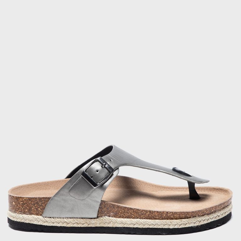 Sandalia Mujer Gris