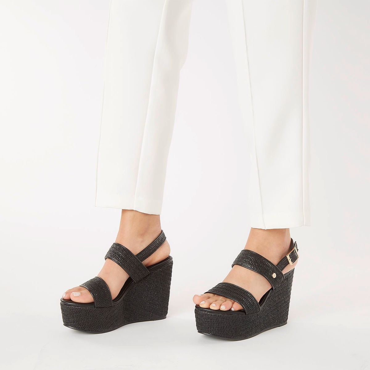 MOSSIMO - Sandalia Mujer Café Mossimo