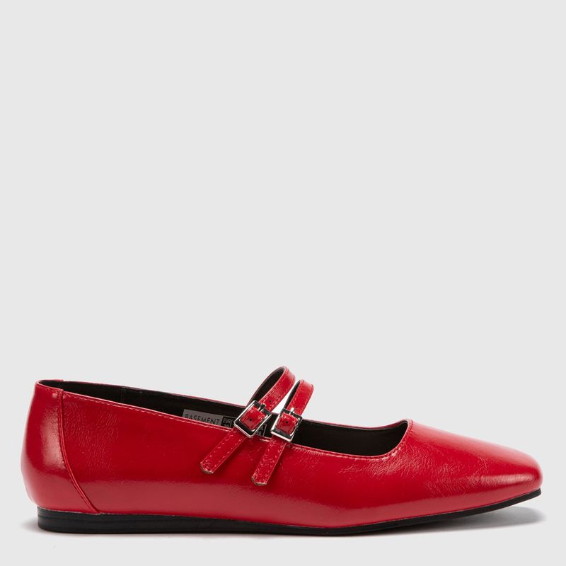 BASEMENT - Zapato Casual Mujer Basement Rojo