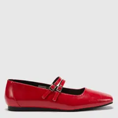 BASEMENT - Zapato Casual Mujer Rojo