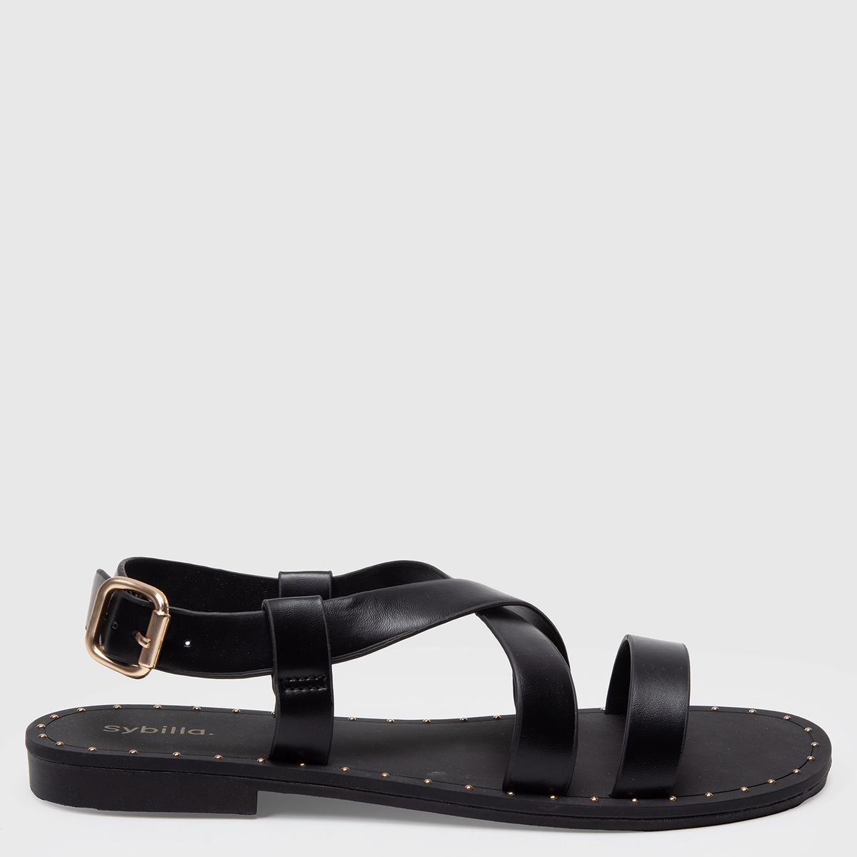 SYBILLA - Sandalia Mujer Negras Sybilla