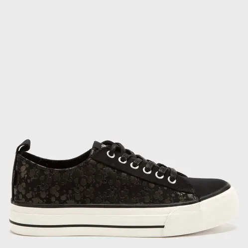 DISNEY - Zapatilla Urbana Mujer Negro
