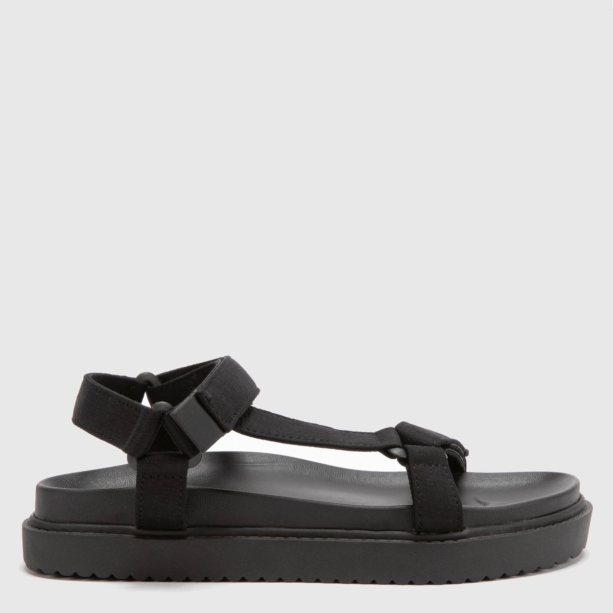 SYBILLA - Sandalia Urbanas Negras Sybilla para Mujer