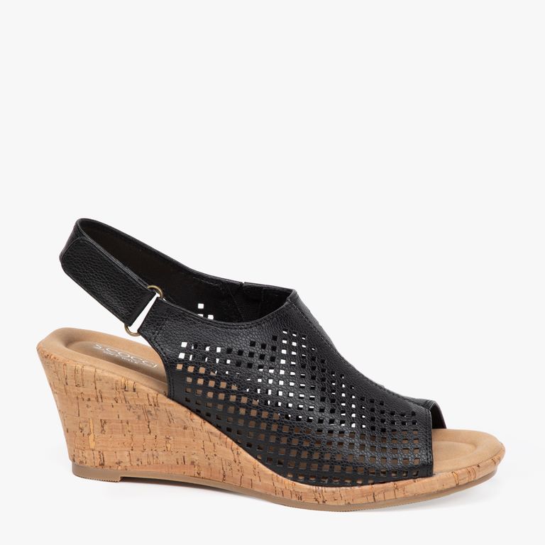 S COCCI Sandalia Mujer Negro