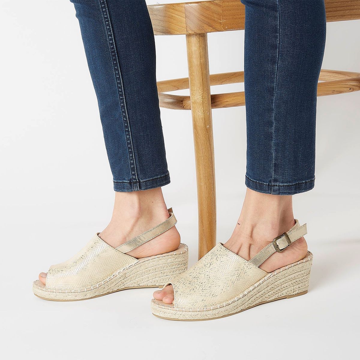 S COCCI - Sandalias Cuña Mujer S Cocci