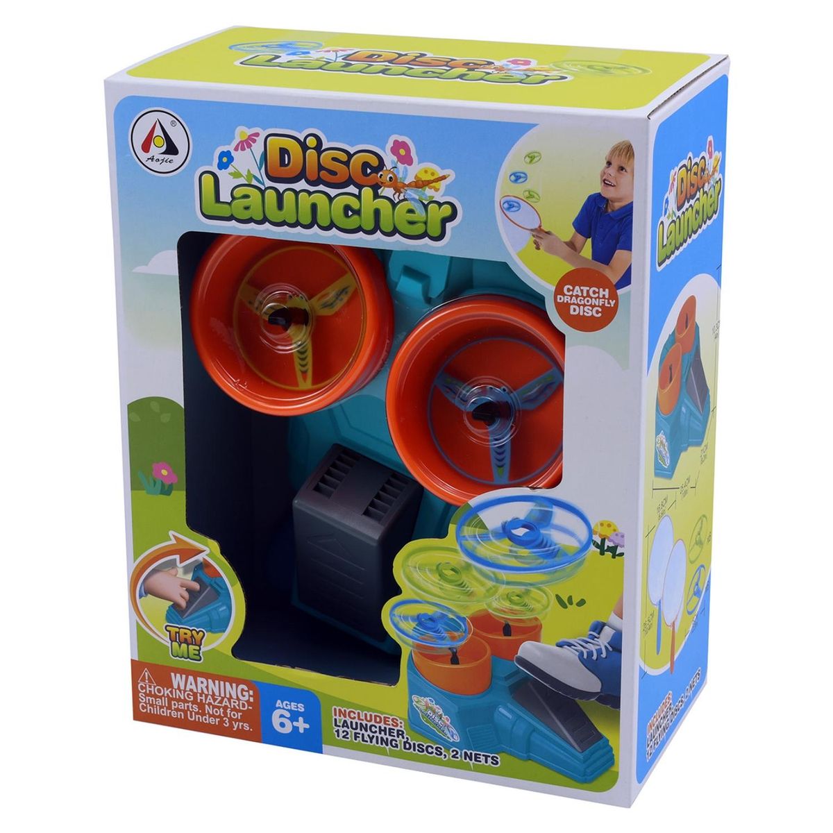 AOJIE - Lanzador De Discos Pack 2 Aojie