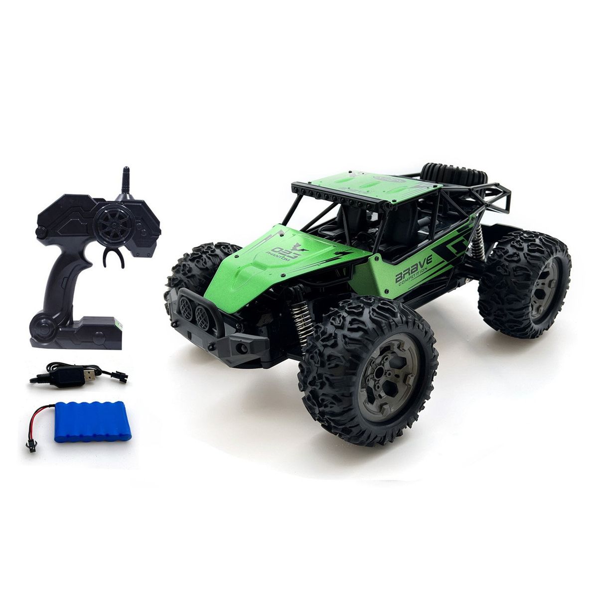 KIDS N PLAY - Auto A Control Remoto 1:12 Verde Kids N Play