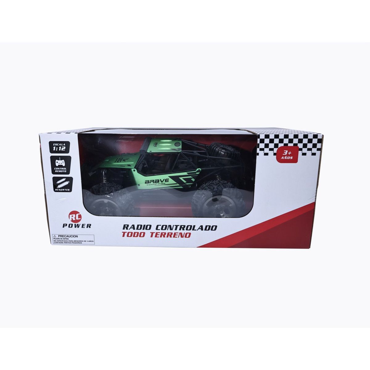 KIDS N PLAY - Auto A Control Remoto 1:12 Verde Kids N Play