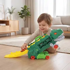KIDS N PLAY - Transportador de Autos Dino Verde