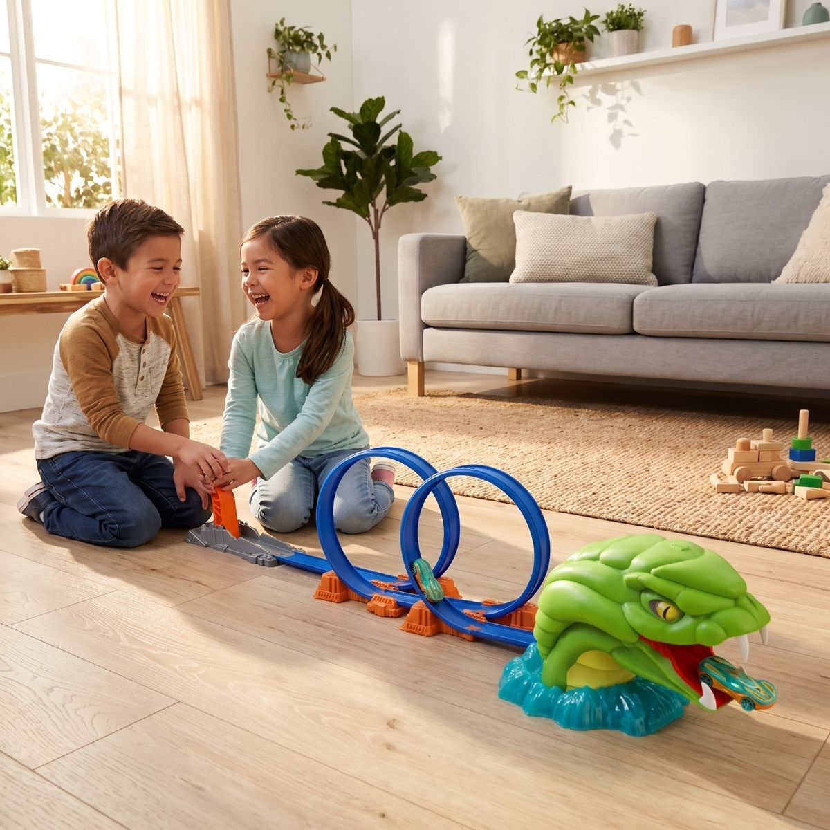 KIDS N PLAY - Pista Cobra Para Autos Kids N Play