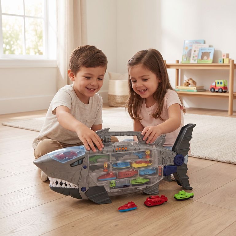 KIDS N PLAY Tiburón Maletín Transportador