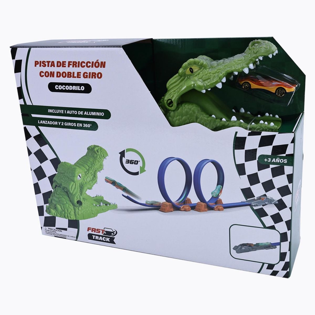 KIDS N PLAY - Pista Cocodrilo Para Autos Kids N Play