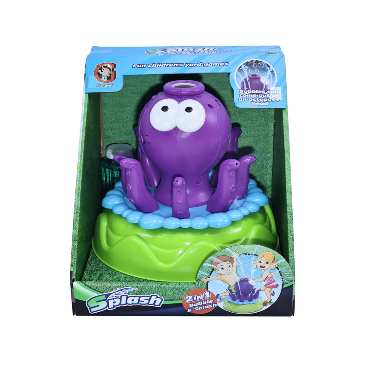 YG SPORT - Lanzador De Burbujas Pulpo Yg Sport