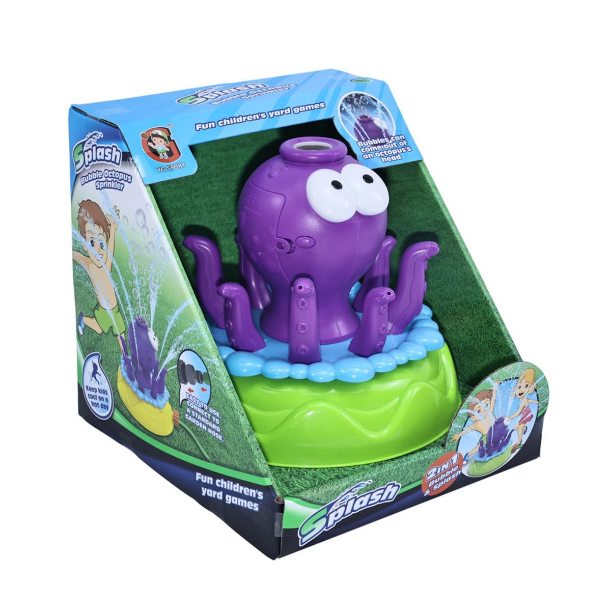 YG SPORT - Lanzador De Burbujas Pulpo Yg Sport