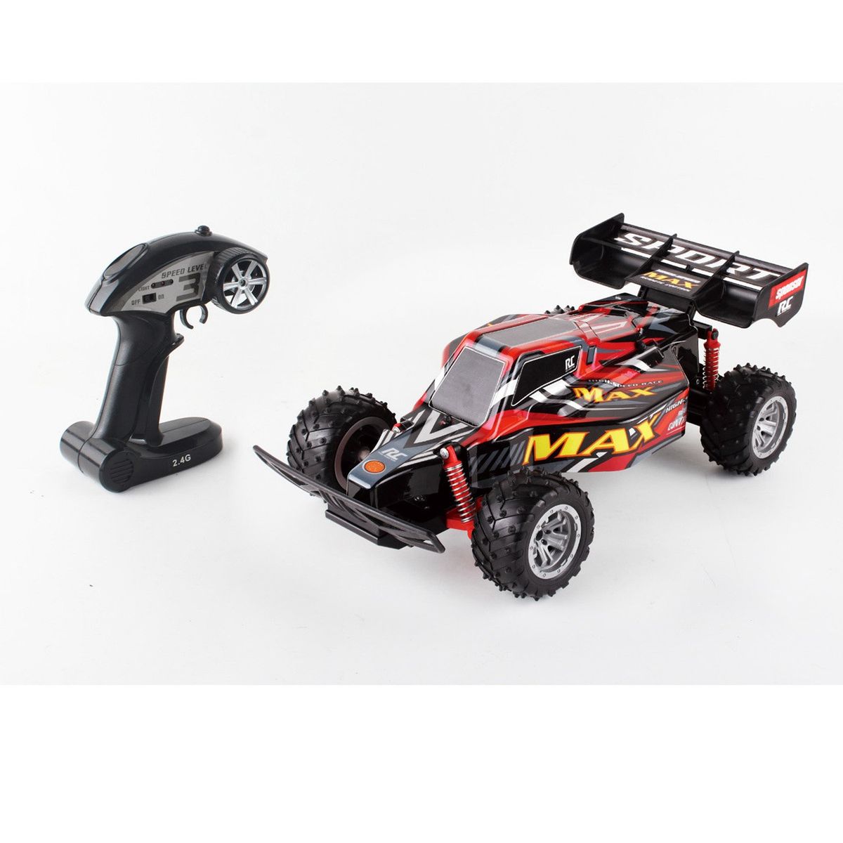 KIDS N PLAY - Auto A Control Remoto Monster Buggy Rojo 1:10 Kids N Play