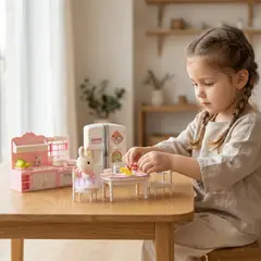 KIDS N PLAY - Set Cocina Con Conejo Y Accesorios