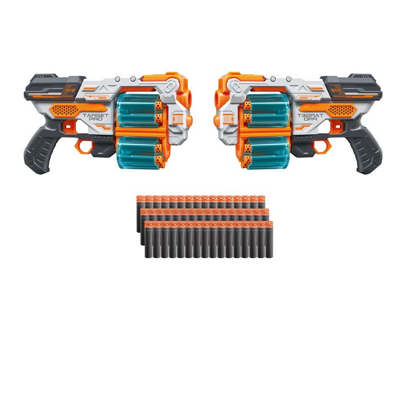 KIDS N PLAY - Pack 2 Lanzadores 48 Dardos Kids N Play