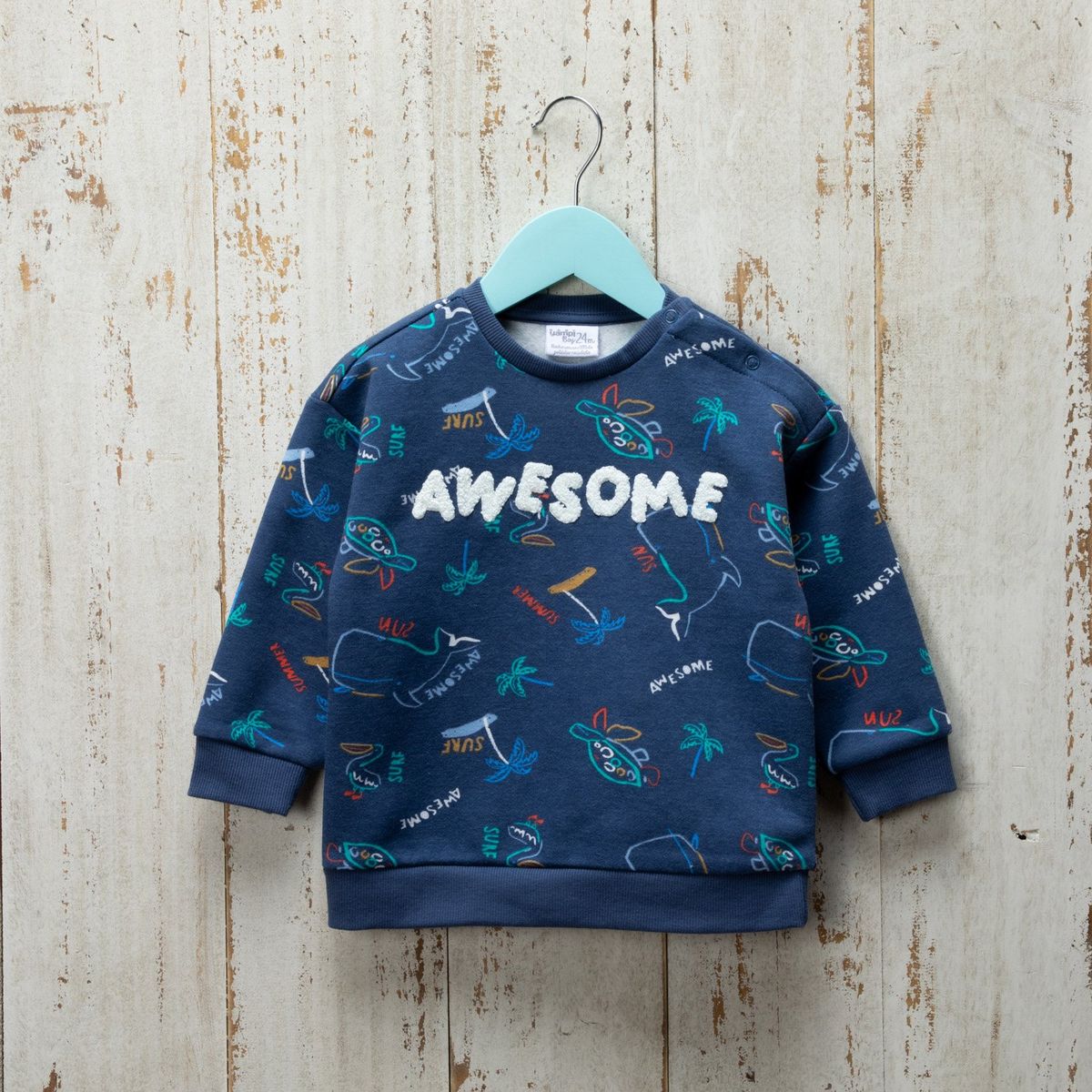 YAMP - Polerón Bebé Niño Algodón Yamp