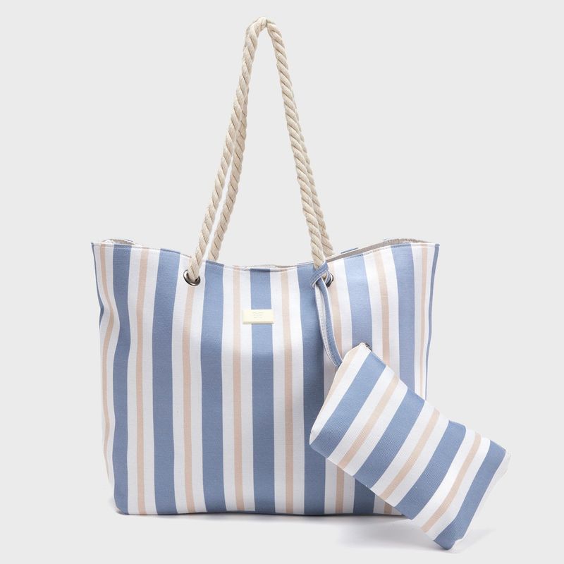 BASEMENT - Bolso Tote Mujer Basement Estampado Palmeras
