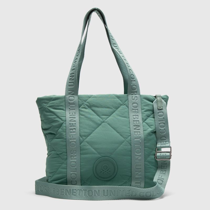 BENETTON - Cartera Negra Mujer Benetton