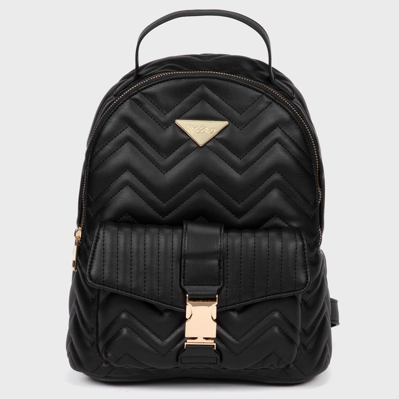 MOSSIMO - Mochila Negra Mujer Mossimo