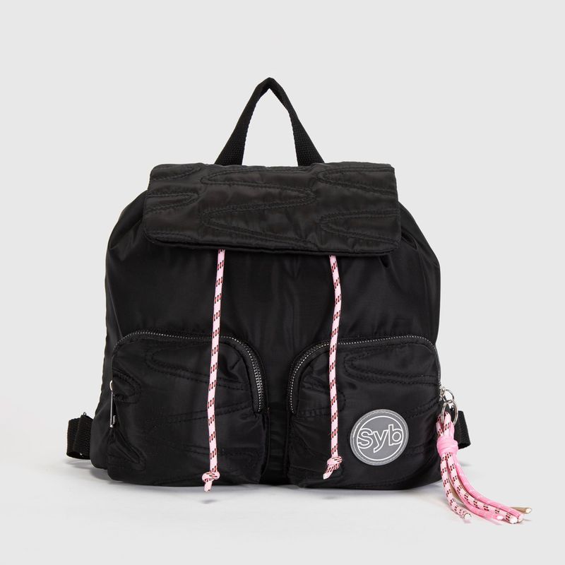 SYBILLA - Mochila Negra Mujer Sybilla
