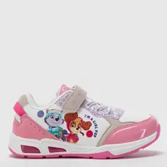 PAW PATROL - Zapatilla Urbana Niña Con Luces Rosado