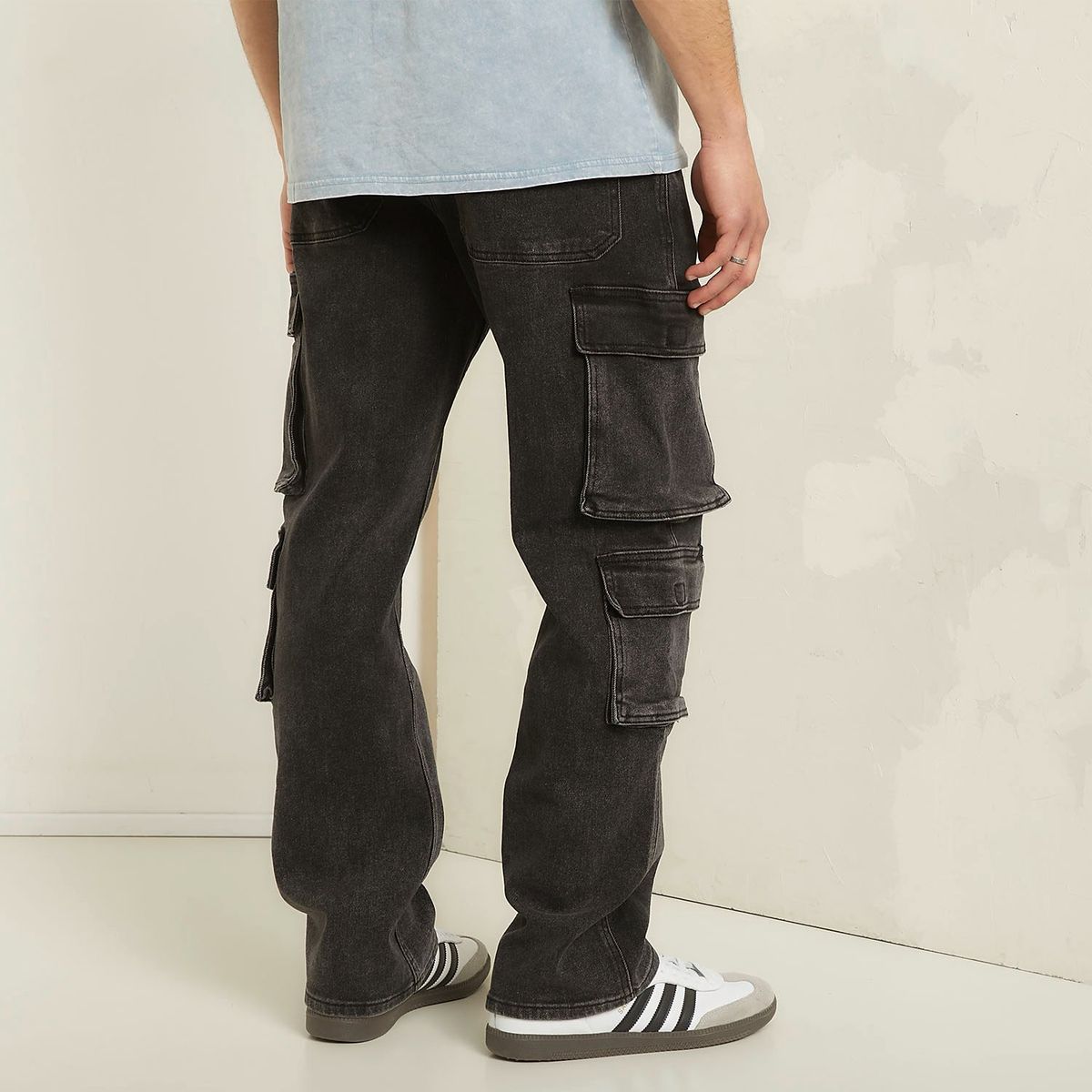 AMERICANINO - Jeans Cargo Straight Hombre Americanino