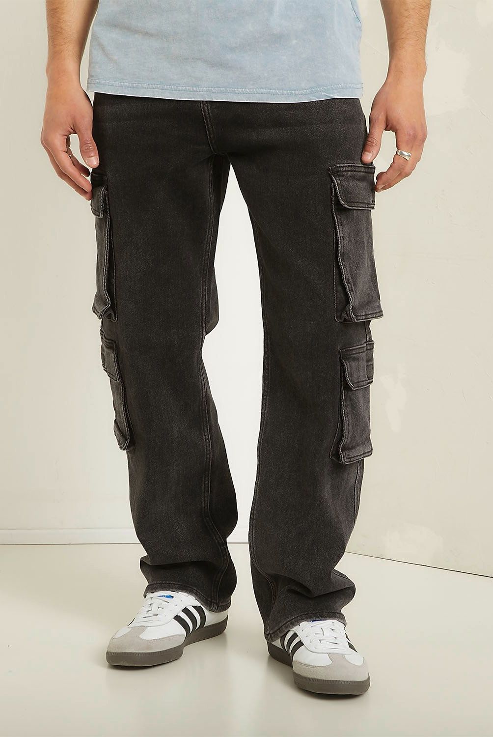 AMERICANINO - Jeans Cargo Straight Hombre Americanino