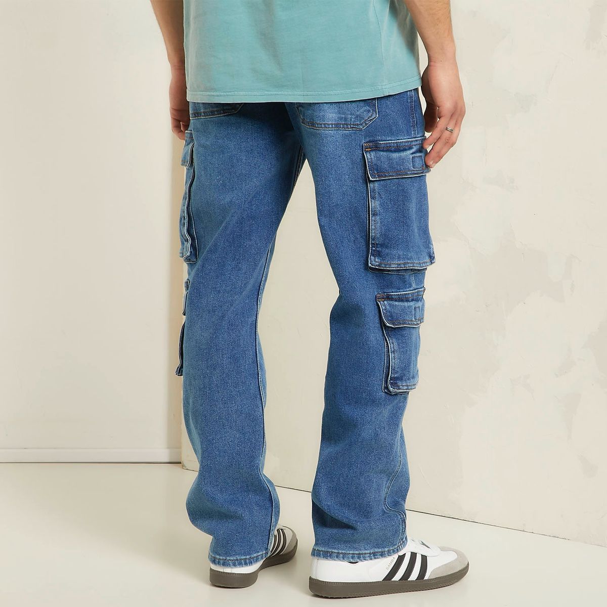 AMERICANINO - Jeans Cargo Straight Hombre Americanino