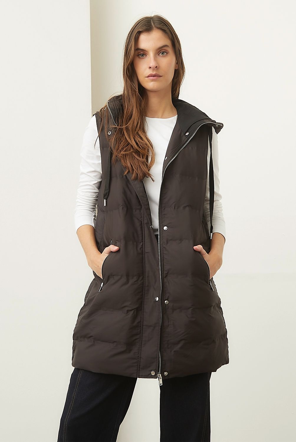 BASEMENT - Parka Larga Mujer Basement