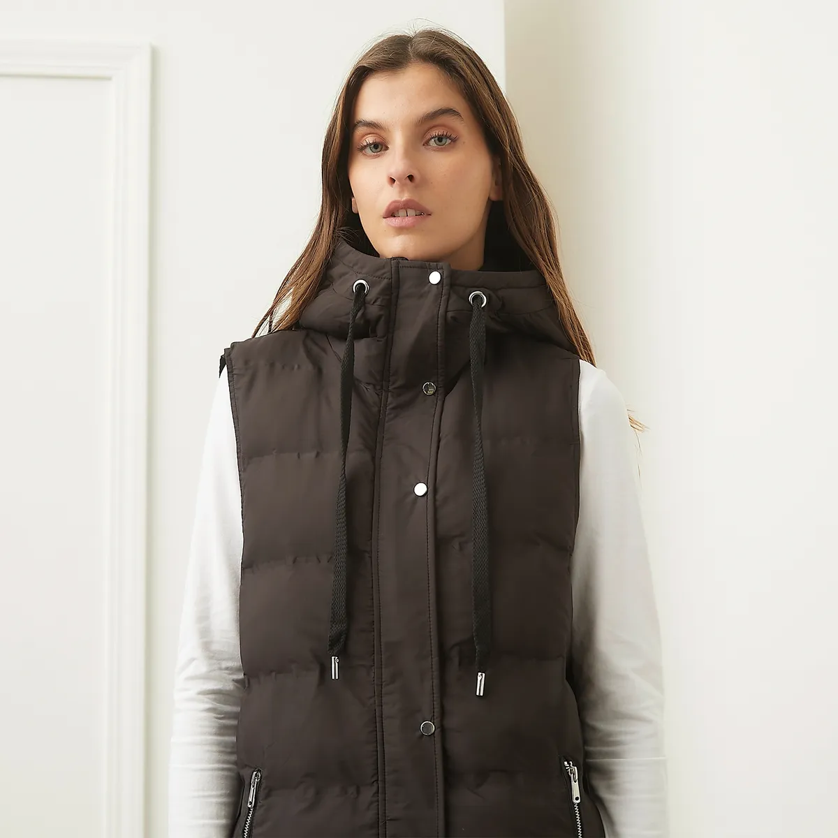 BASEMENT - Parka Larga Mujer Basement