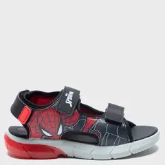 MARVEL - Sandalia Niño con Luces Negro (24 a 33)