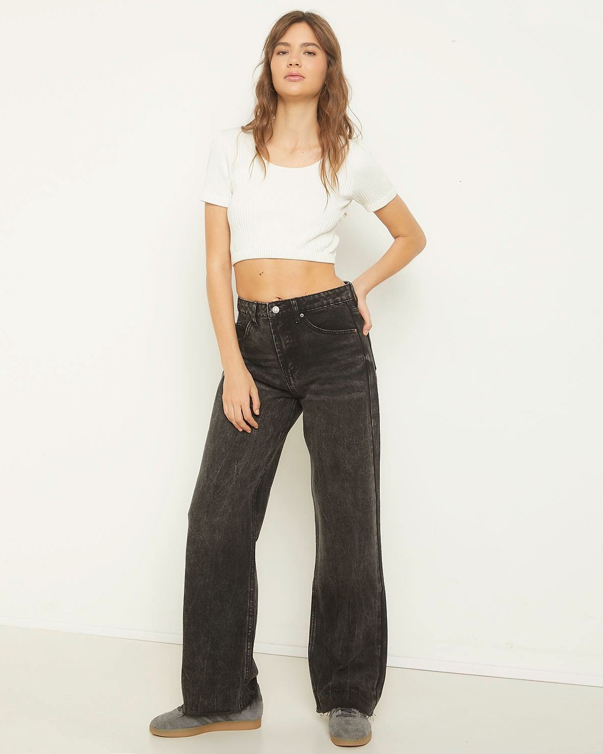 SYBILLA Jeans Straight Tiro Bajo Mujer Sybilla